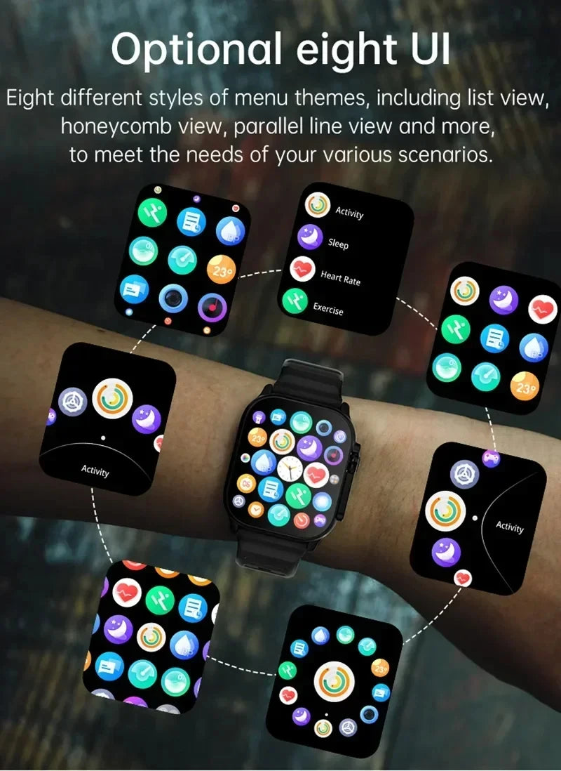 LAXASFIT Smartwatch X10 Ultra